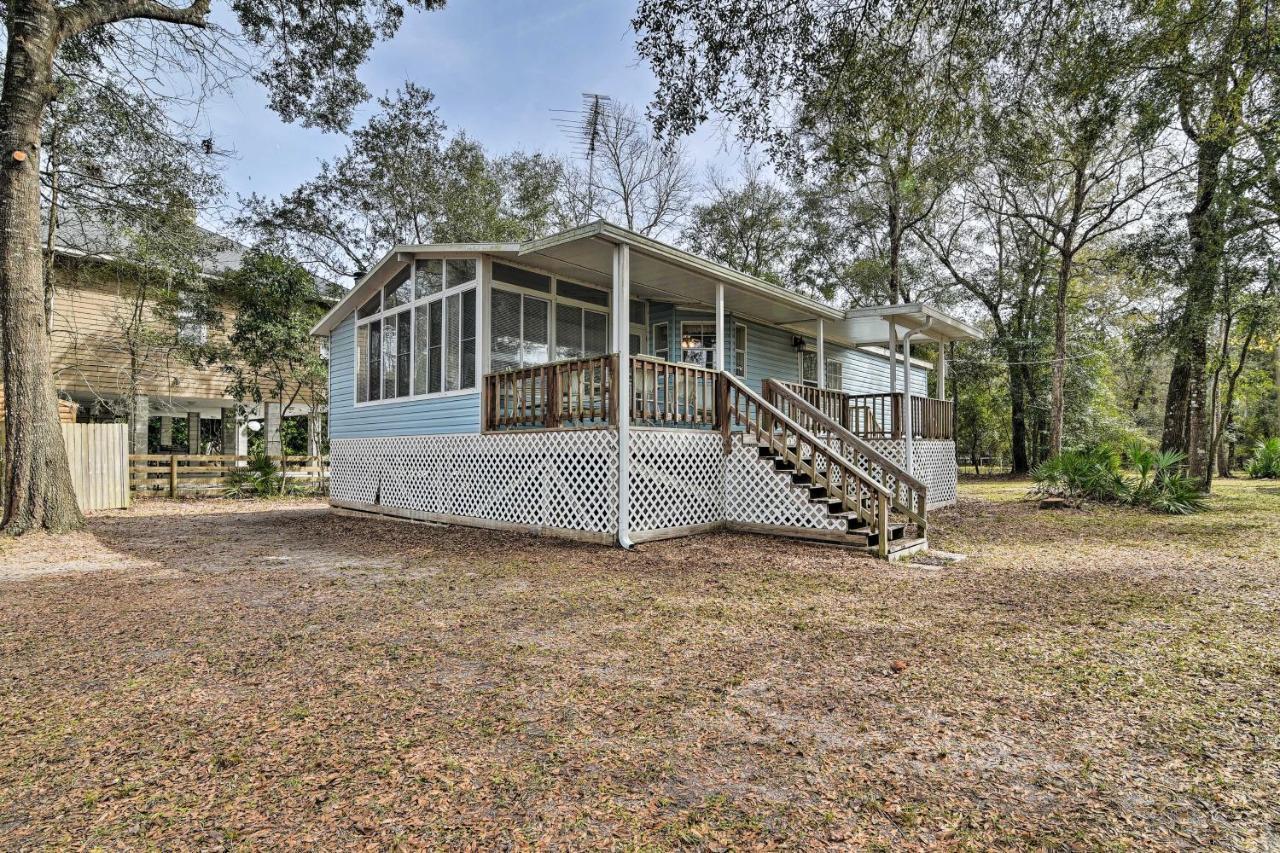 Fishing Paradise With Deck On Suwannee River Branford Екстериор снимка