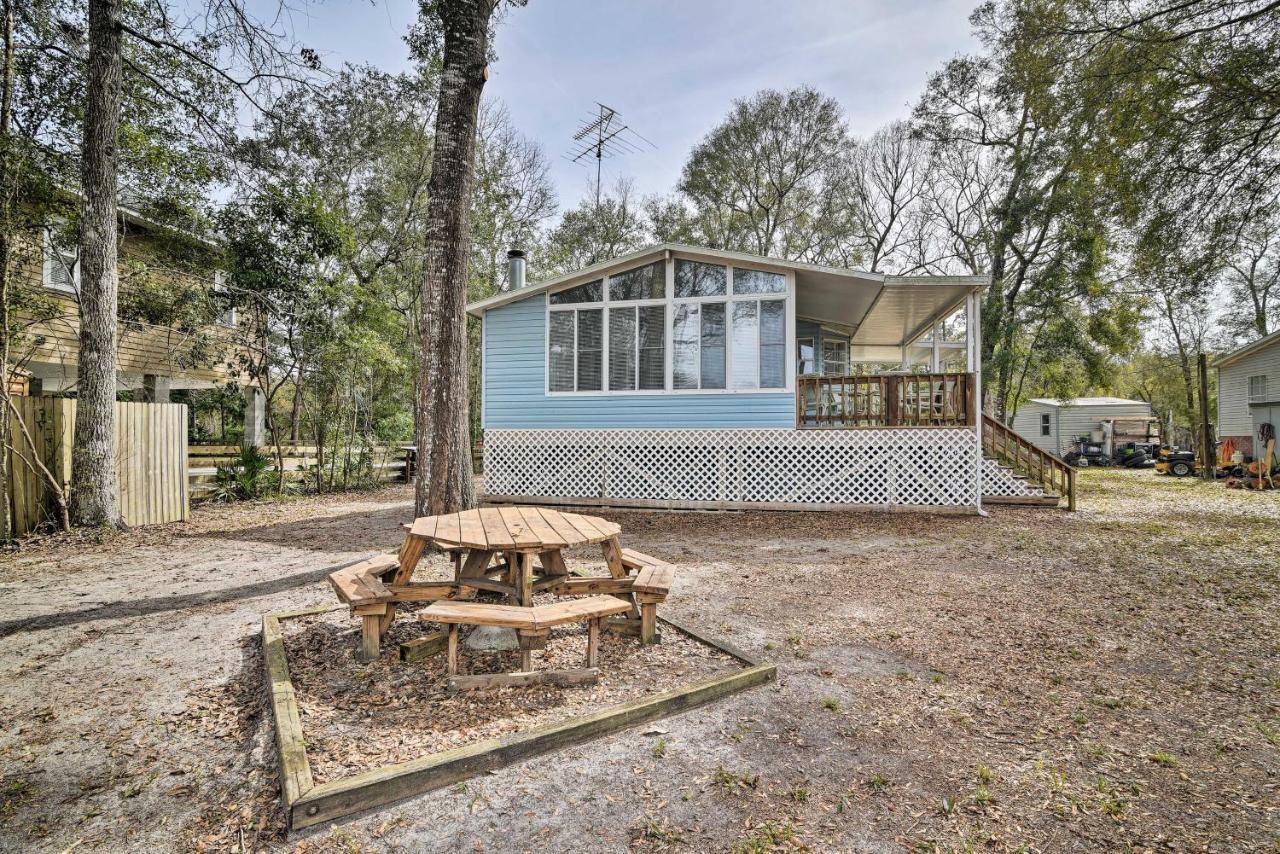 Fishing Paradise With Deck On Suwannee River Branford Екстериор снимка