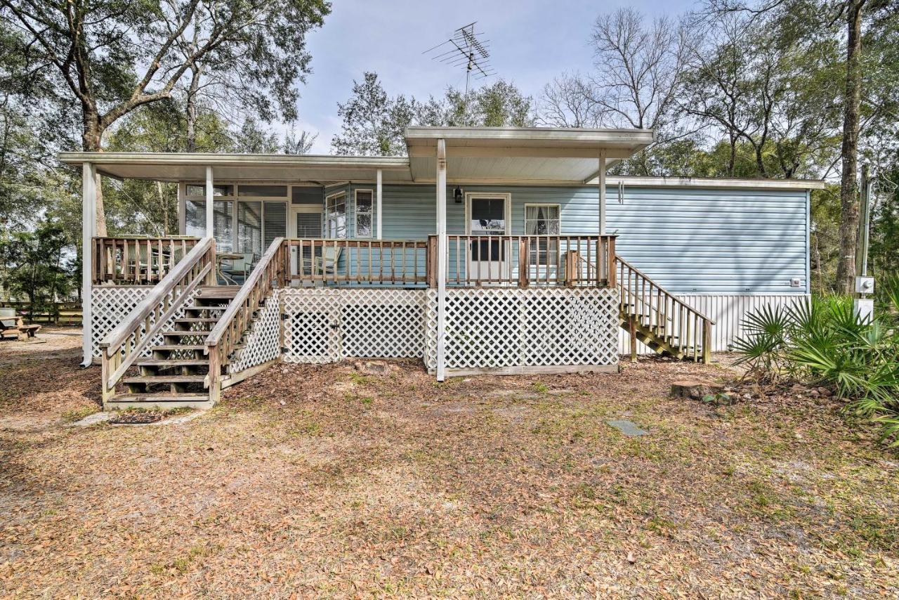 Fishing Paradise With Deck On Suwannee River Branford Екстериор снимка